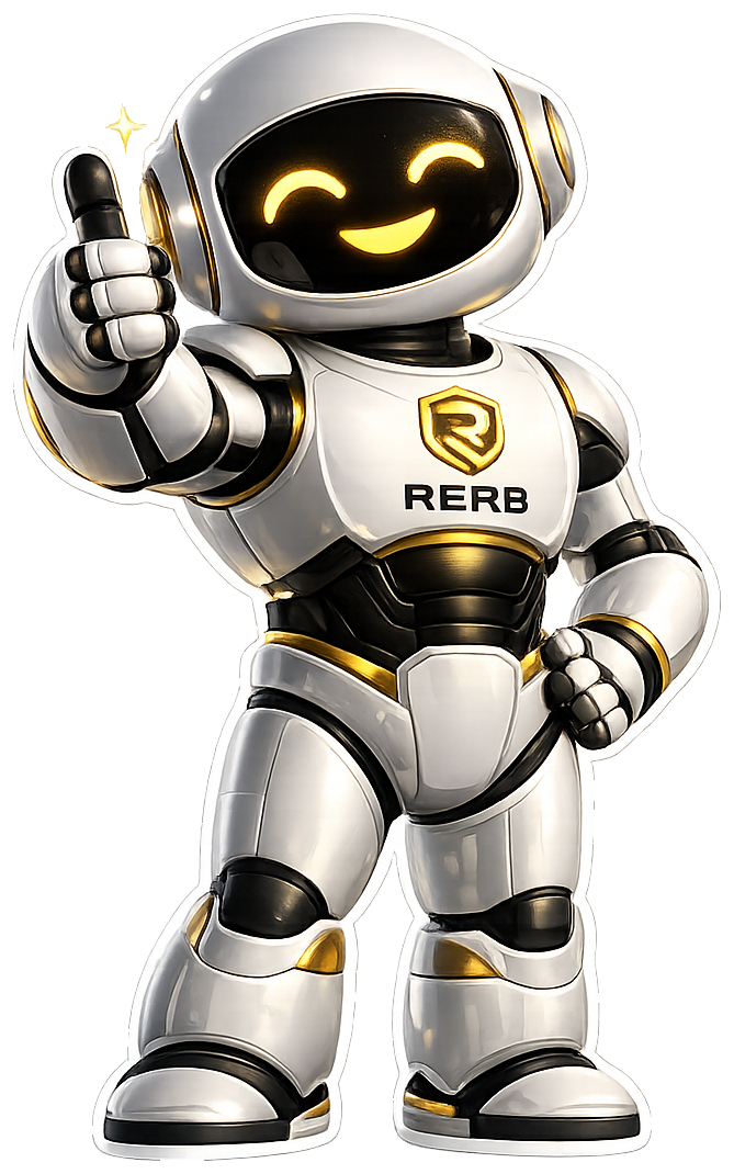 RERB, assistente de crédito, fazendo joinha